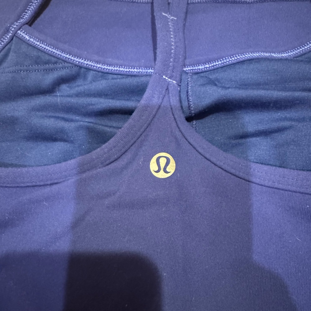 lululemon athletica Navy Tank Top